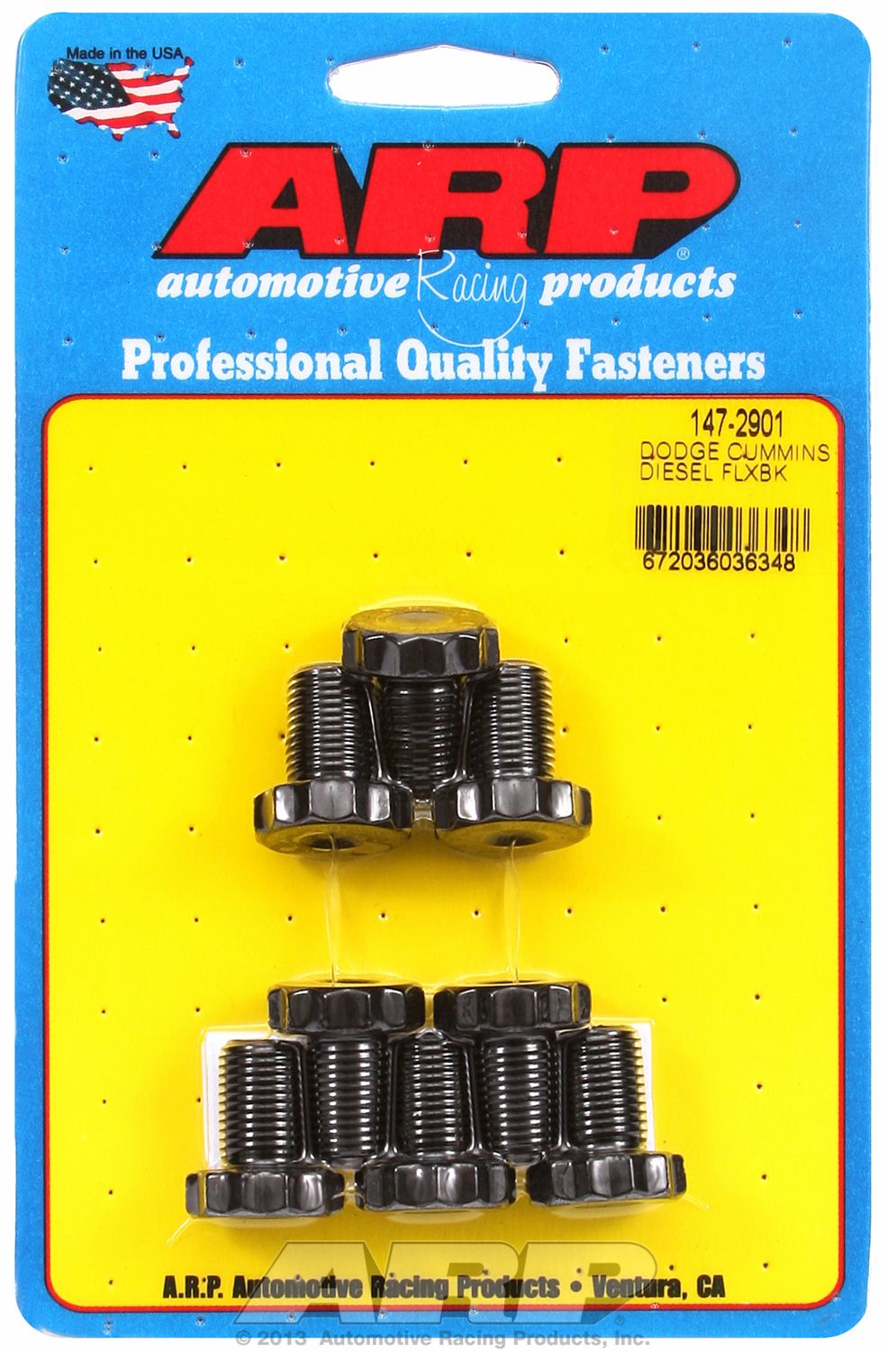 ARP 147-2901 Flexplate Bolt Kit for Dodge 5.9L Diesel image 2
