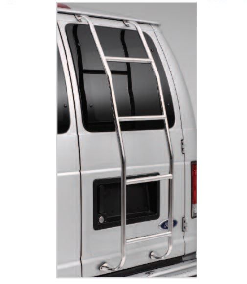 Surco 093F99 Stainless Steel Van Ladder For Fits For  Ford