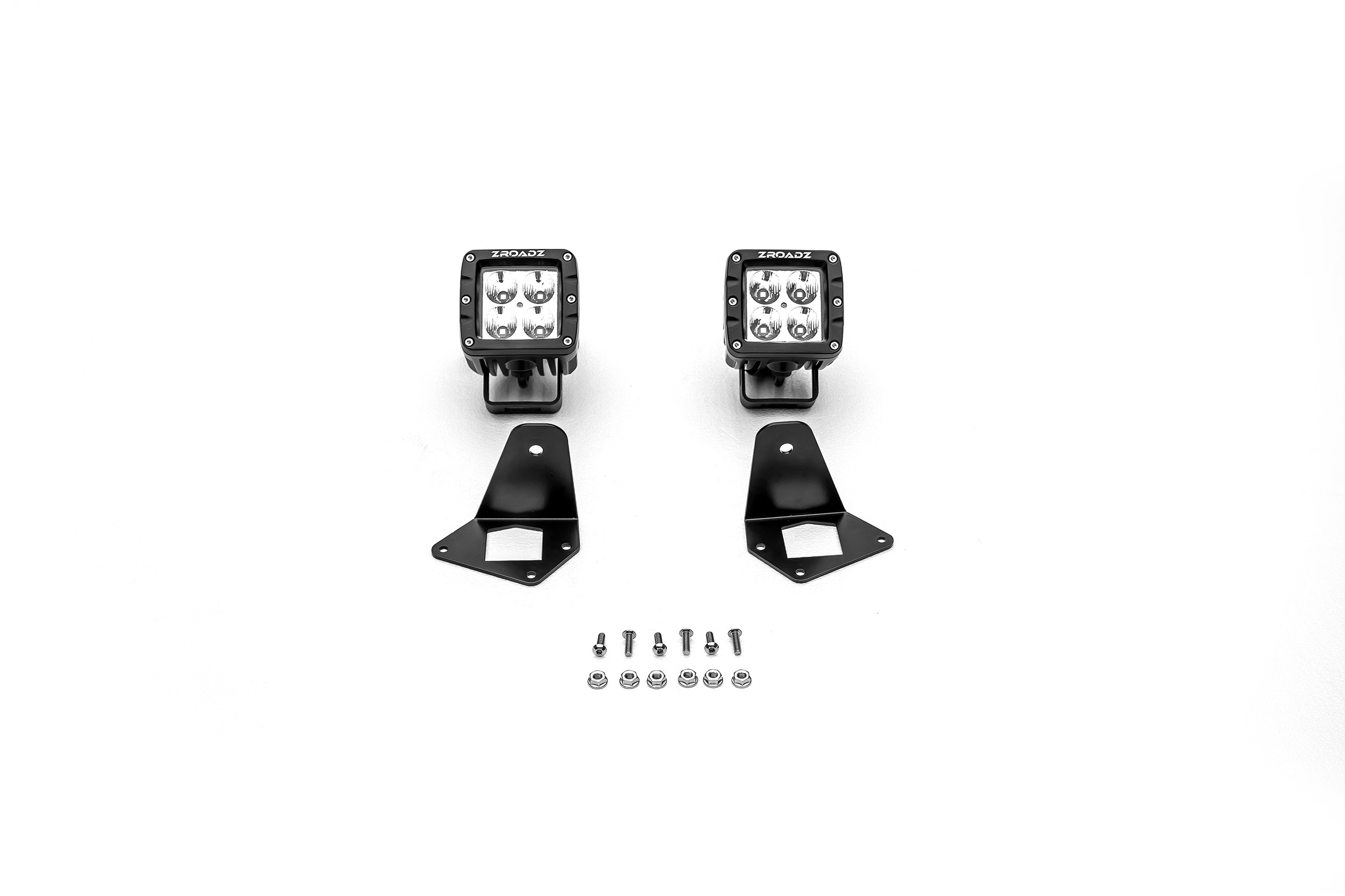 Zroadz Off Road Products     Zroadz Z334851 Kit2 Front Roof Side Led Kit Fits